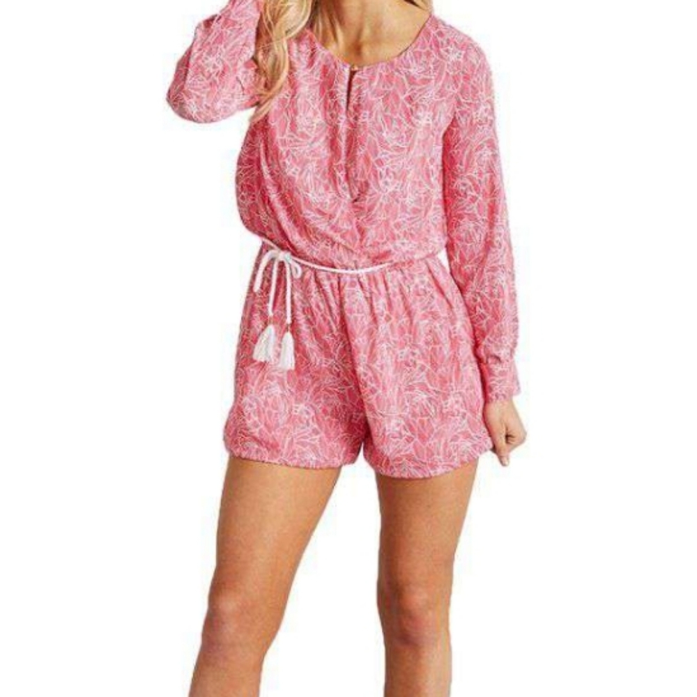 Lauren James Adalea Cut Out Romper